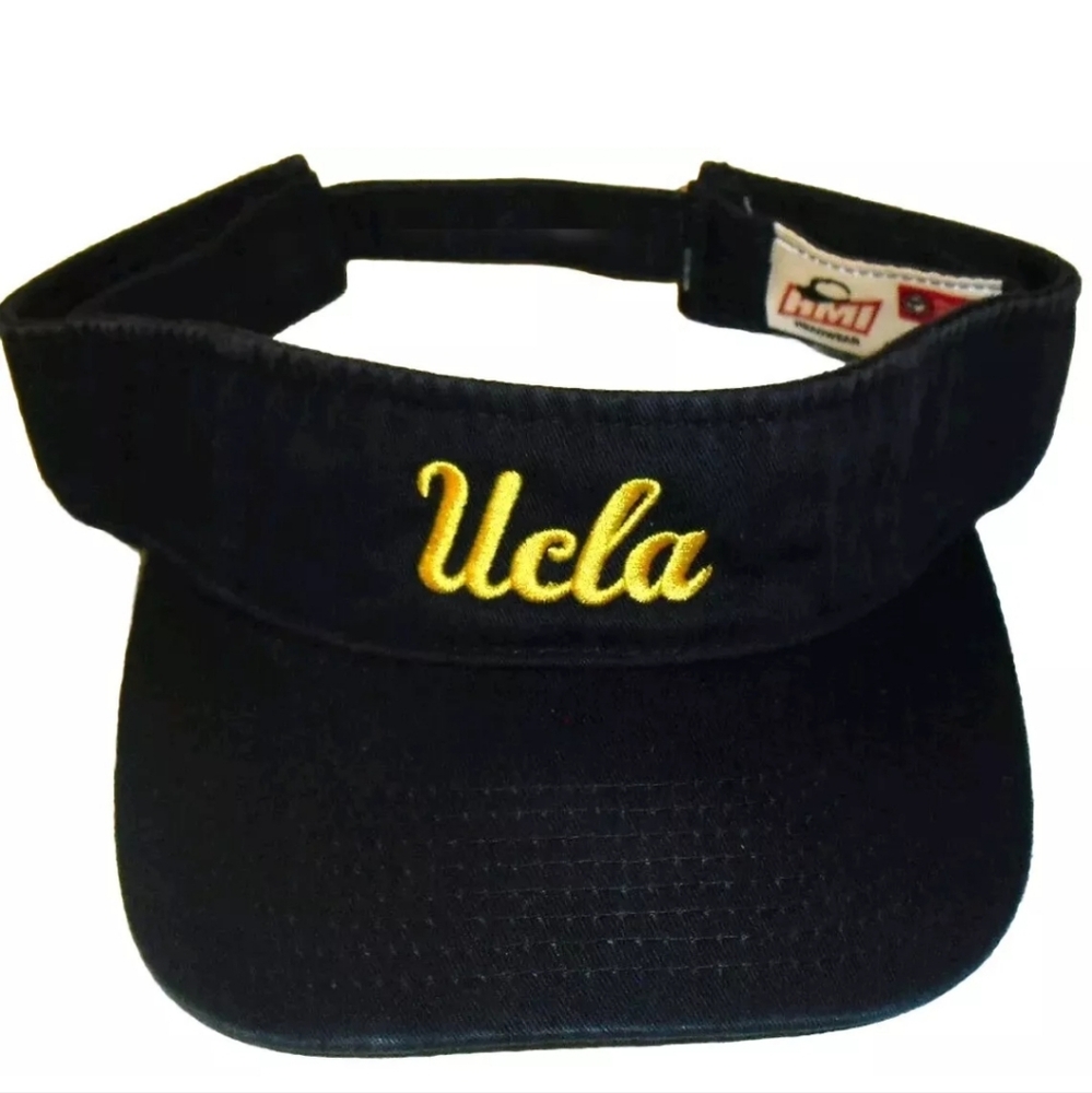 Ucla Bruins Adult One Size Visor hat Cursive Script Logo New Ncaa College